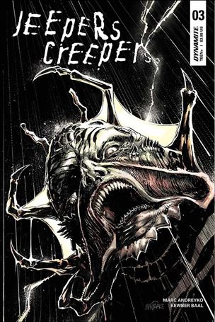 Jeepers Creepers issue 3-C Tom Mandrake Cover