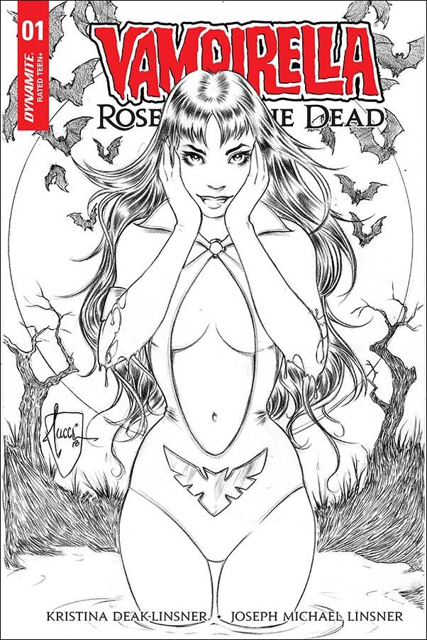 Vampirella: Roses for the Dead issue 1-D Billy Tucci 1:20 Sketch Cover