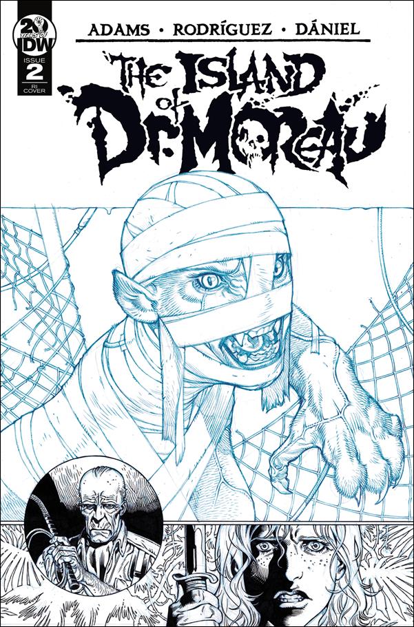 Island of Dr. Moreau (2019) issue 2-B 1:10 Black & White Cover