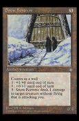 Magic the Gathering: Ice Age (Base Set) card 337 Snow Fortress