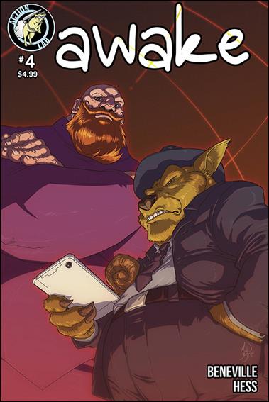 Awake issue 4-B Michael Mayne Cover