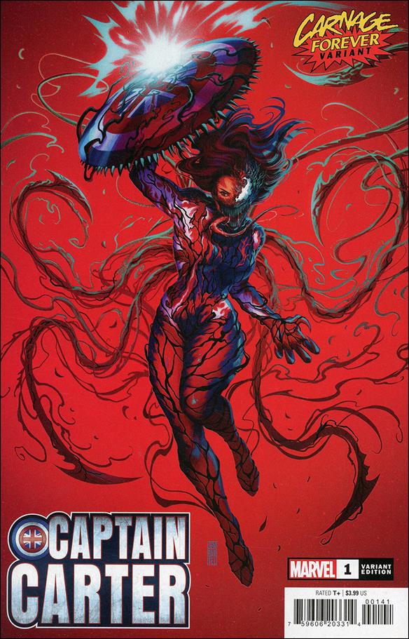 Captain Carter issue 1-E Jen Bartel Carnage Forever Cover