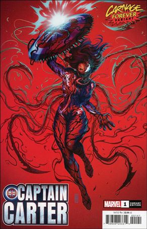 Captain Carter issue 1-E Jen Bartel Carnage Forever Cover