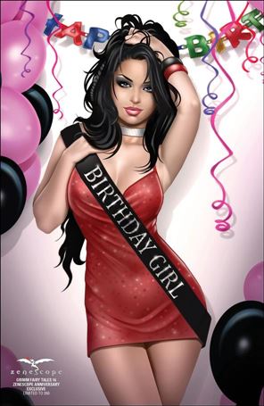 Grimm Fairy Tales (2016) issue 16-H Keith Garvey Zenescope Anniversary Cover 1/350