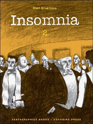 Insomnia issue 2 Cardstock Dust Jacket - Oversized Format