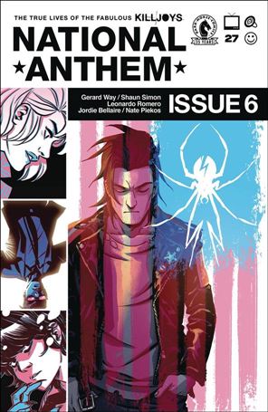 True Lives of the Fabulous Killjoys: National Anthem issue 6-B Becky Cloonan Cover