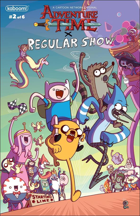 Adventure Time/Regular Show issue 2-B Jason Ho Cover