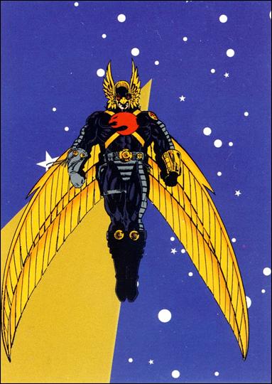 DC Stars (Puzzle Subset) card P3 Hawkman