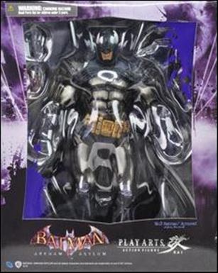 Batman: Arkham Asylum (Play Arts ~ Kai)  figure 3 Batman Armored