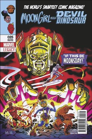 Moon Girl and Devil Dinosaur (2016) issue 25-F Felipe Smith Cover (2nd Printing)