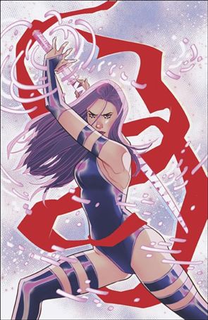 Psylocke (2025) issue 4-E Marguerite Sauvage Virgin 1:100 Cover