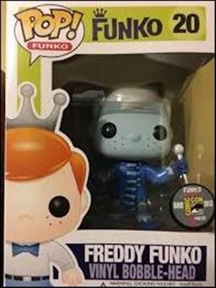 Pop! Funko - Freddy Funko figure 20 Freddy Funko (Snow Miser) SDCC  1/96