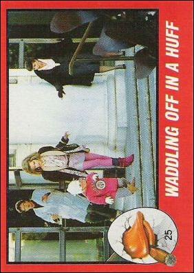 Howard the Duck (Movie) (Base Set) card 25 Waddling Off in a Huff