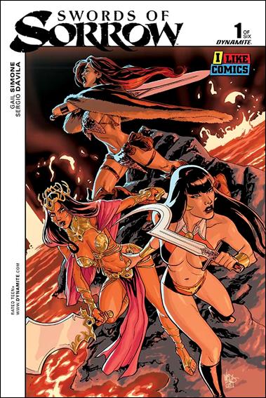 Swords of Sorrow issue 1-SB Pete Woods I Like Comics Cover