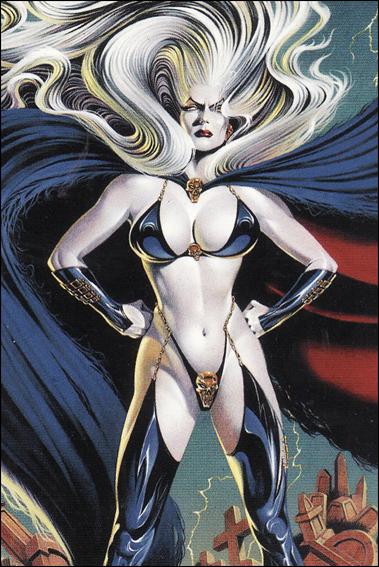 Lady Death and the Women of Chaos!: Love Bites (Base Set) card 35 Lady Death Tribulation 2