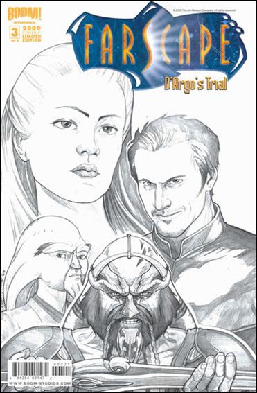 Farscape: D'Argo's Trial issue 3-C Caleb Cleveland Sketch Cover