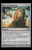 Magic the Gathering: Shards of Alara (Base Set) card 218 Relic of Progenitus