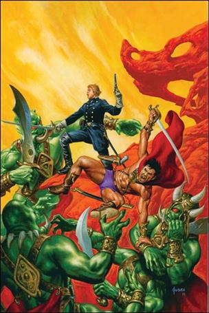 Warriors of Mars issue 2-D Joe Jusko Virgin Art Cover 1:xx