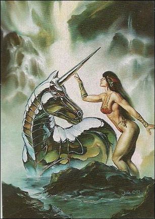 Julie Bell (Tekchrome Subset) card T6 First Touch