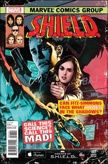 S.H.I.E.L.D. (2015) issue 7-B Ryan Sook 1:15 Marvel's Agents of SHIELD Cover