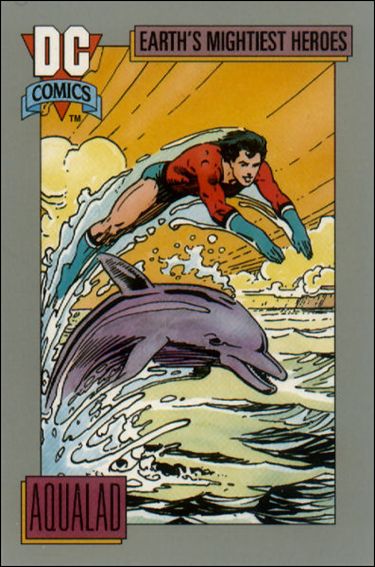 DC Cosmic Cards (Base Set) card 32 Aqualad
