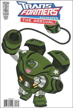 Transformers Animated: The Arrival issue 2-C 1:10 Bulkhead Cover