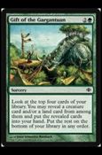 Magic the Gathering: Shards of Alara (Base Set) card 132 Gift Of The Gargantuan