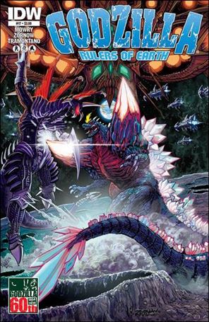 Godzilla: Rulers of the Earth issue 17 Jeff Zarnov Cover