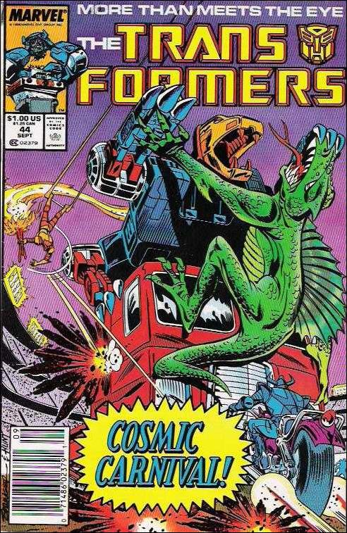 Transformers (1984) issue 44-B Newsstand Cover