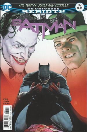 Batman (2016) issue 32 Mikel Janin Cover