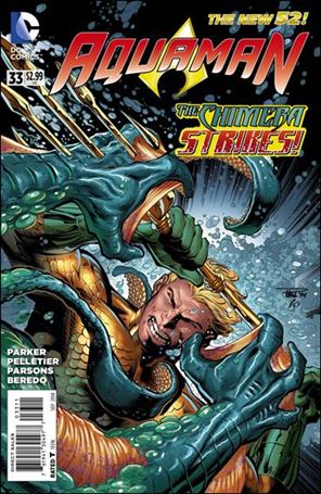 Aquaman (2011) issue 33 Paul Pelletier Cover