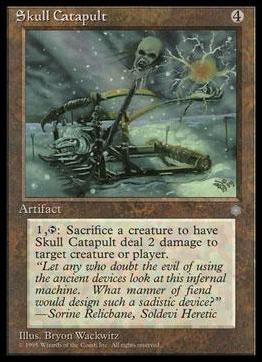 Magic the Gathering: Ice Age (Base Set) card 336 Skull Catapult