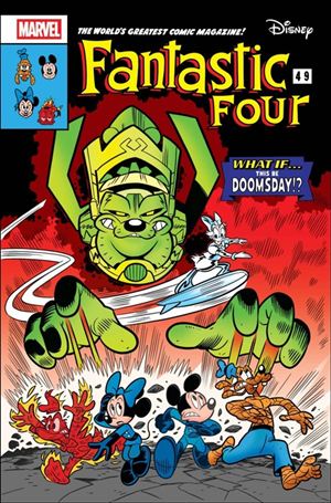 Fantastic Four (2025) issue 1-F Lorenzo Pastrovicchio Disney What If? Cover