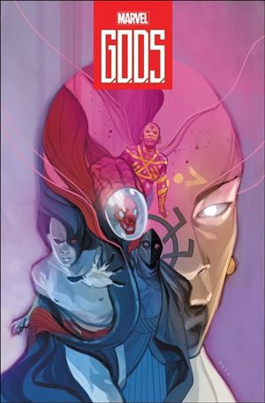 G.O.D.S. issue 8-B Phil Noto Cover