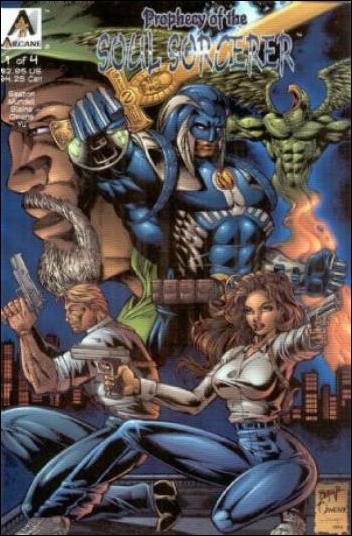 Prophecy of the Soul Sorcerer (1998) issue 1-B Crouching Cover