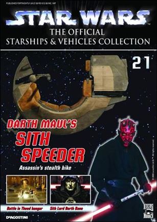 Star Wars: The Official Starships & Vehicles Collection issue 21 Darth Maul's Sith Speeder