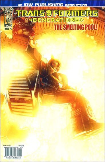 Transformers: Generations issue 5-B Nick Roche Cover
