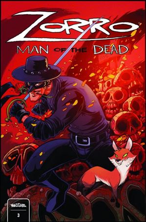 Zorro: Man of the Dead issue 3-C Jon Sommariva Cover