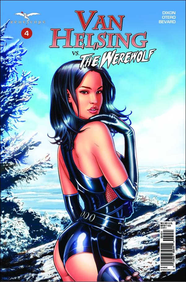 Van Helsing vs the Werewolf issue 4-C Derlis Santacruz Cover