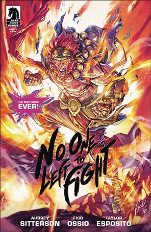 No One Left To Fight issue 1-B Second Printing Cover