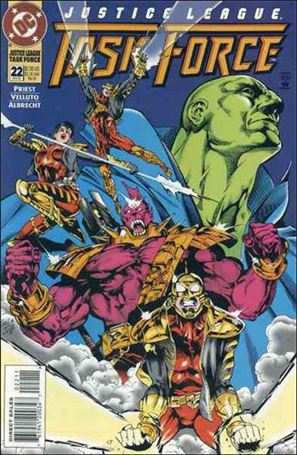 Justice League Task Force issue 22