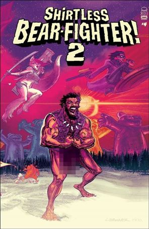 Shirtless Bear-Fighter 2 issue 4-B Chris Brunner Cover