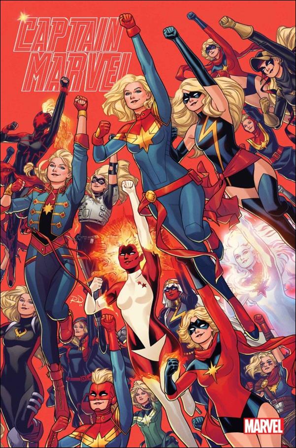 Captain Marvel (2023) issue 5-C Russell Dauterman 1:25 Cover