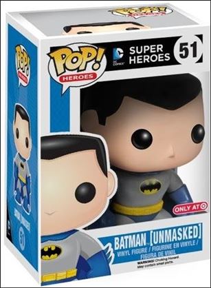 POP! Heroes figure 51 Batman (Unmasked) 