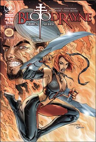 BloodRayne: Skies Afire issue 1-B SDCC 2005 Exclusive Cover 1/500