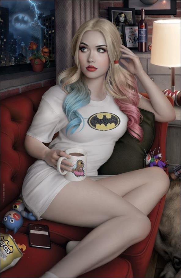 Harley Quinn (2021) issue 24-G Warren Louw Virgin Cover