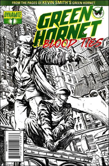 Green Hornet: Blood Ties issue 1-B 1:10 Sketch Cover