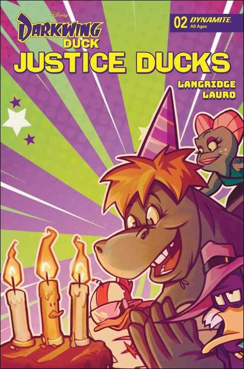 Justice Ducks issue 2-C Francesco Tomaselli Cover