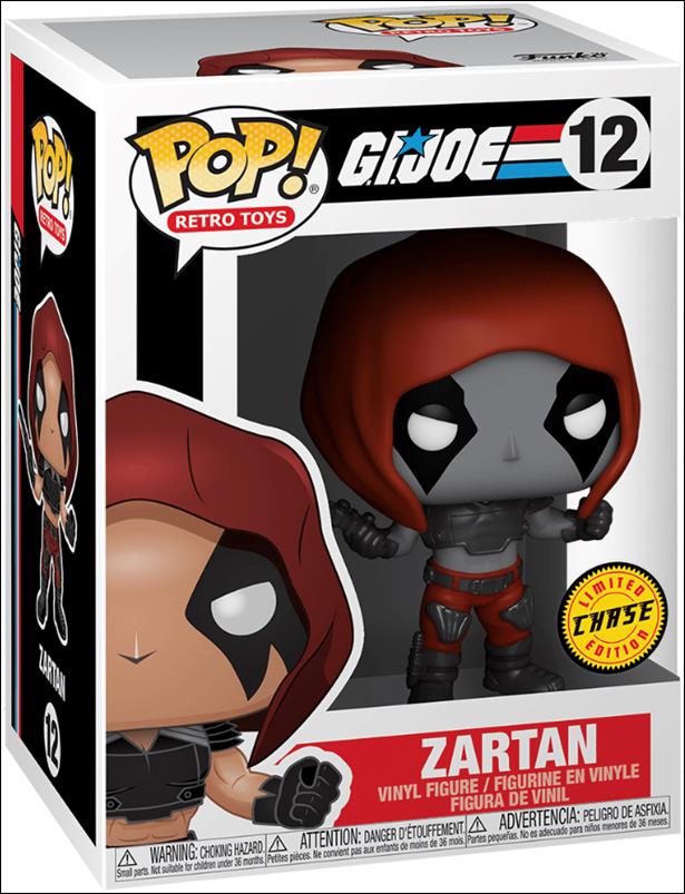 POP! Retro Toys figure 12-B Zartan (Grey) Chase