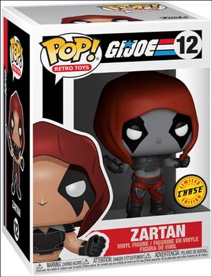 POP! Retro Toys figure 12-B Zartan (Grey) Chase